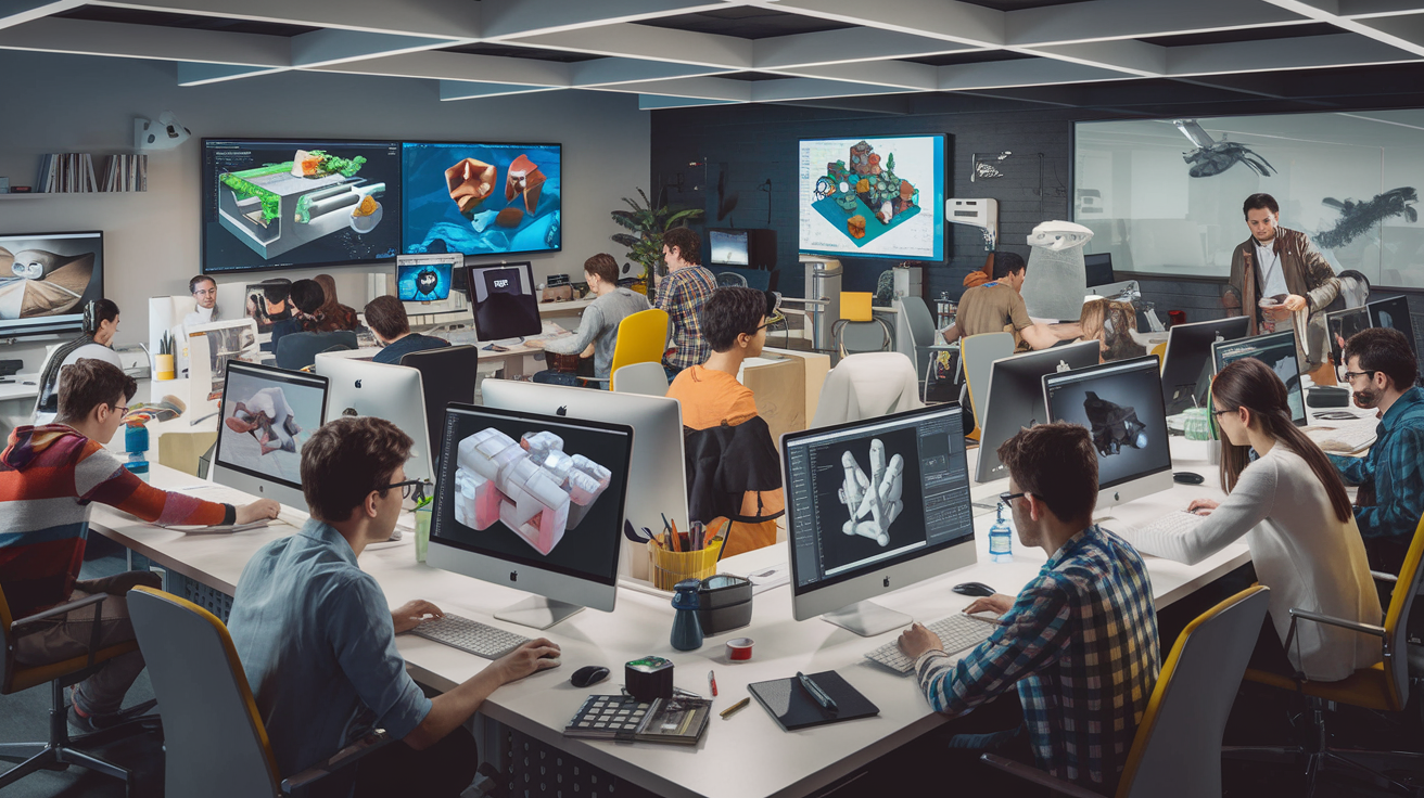 Computer and 3D courses at IVT Institute Islamabad