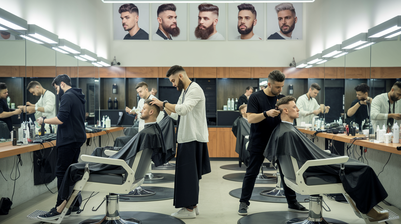 Gents barber course at IVT Institute Islamabad